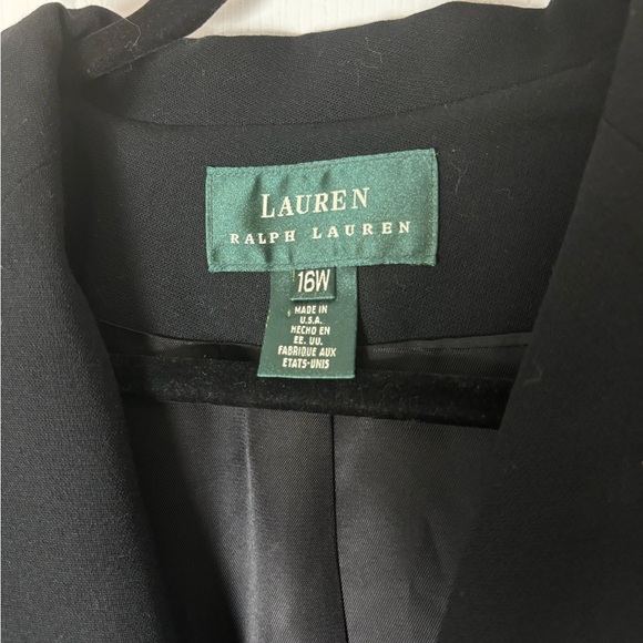 Vintage Ralph Lauren Saville Row Embroidered 100% Wool Naval Duster Blazer Coat - Picture 5 of 7